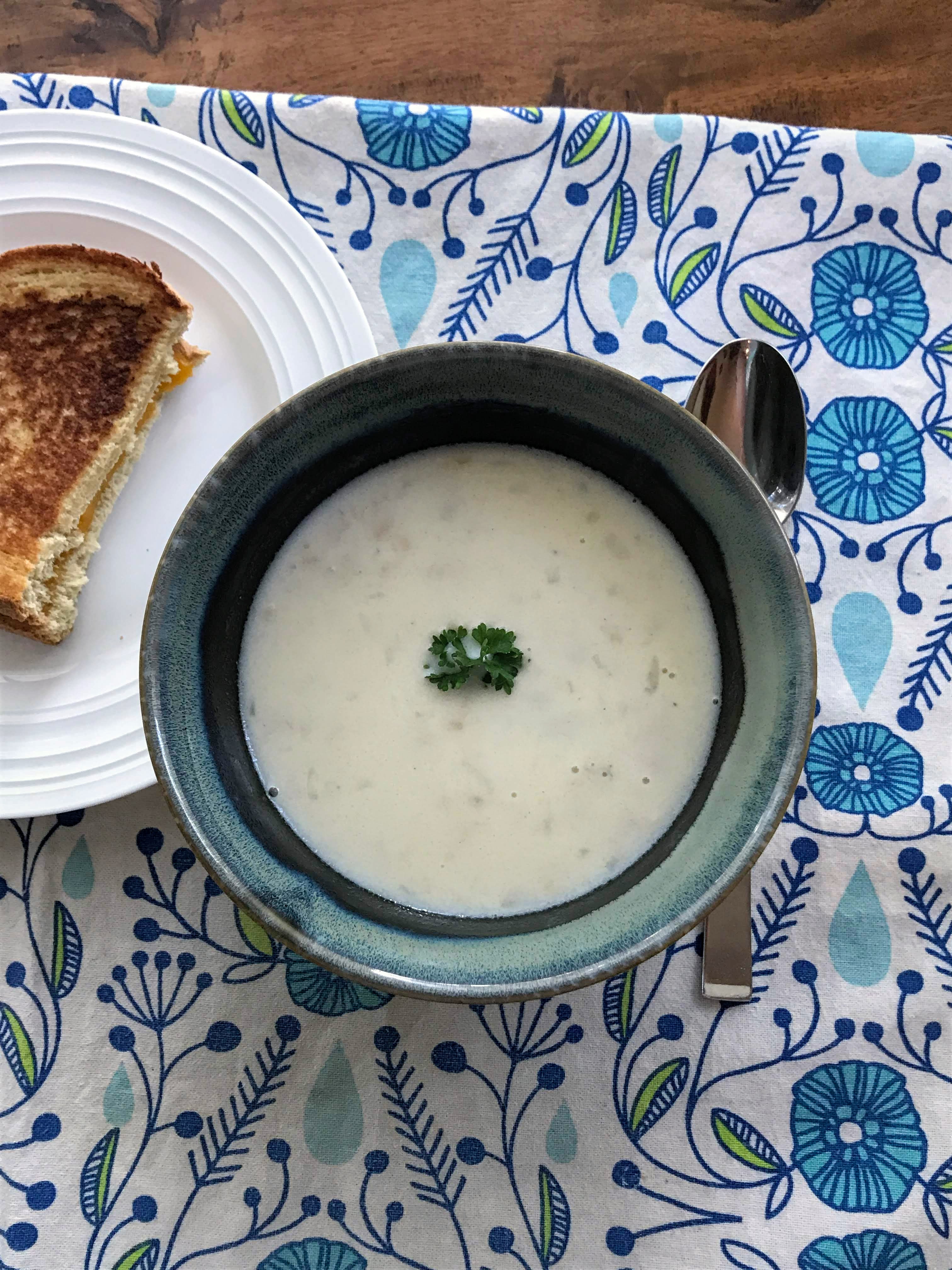 Crowd Pleasing Clam Chowder SoyBasil