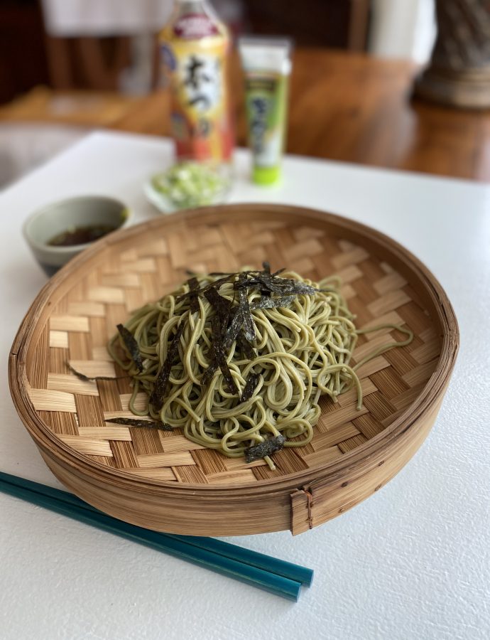 Green Tea Noodles – Cold Chasoba