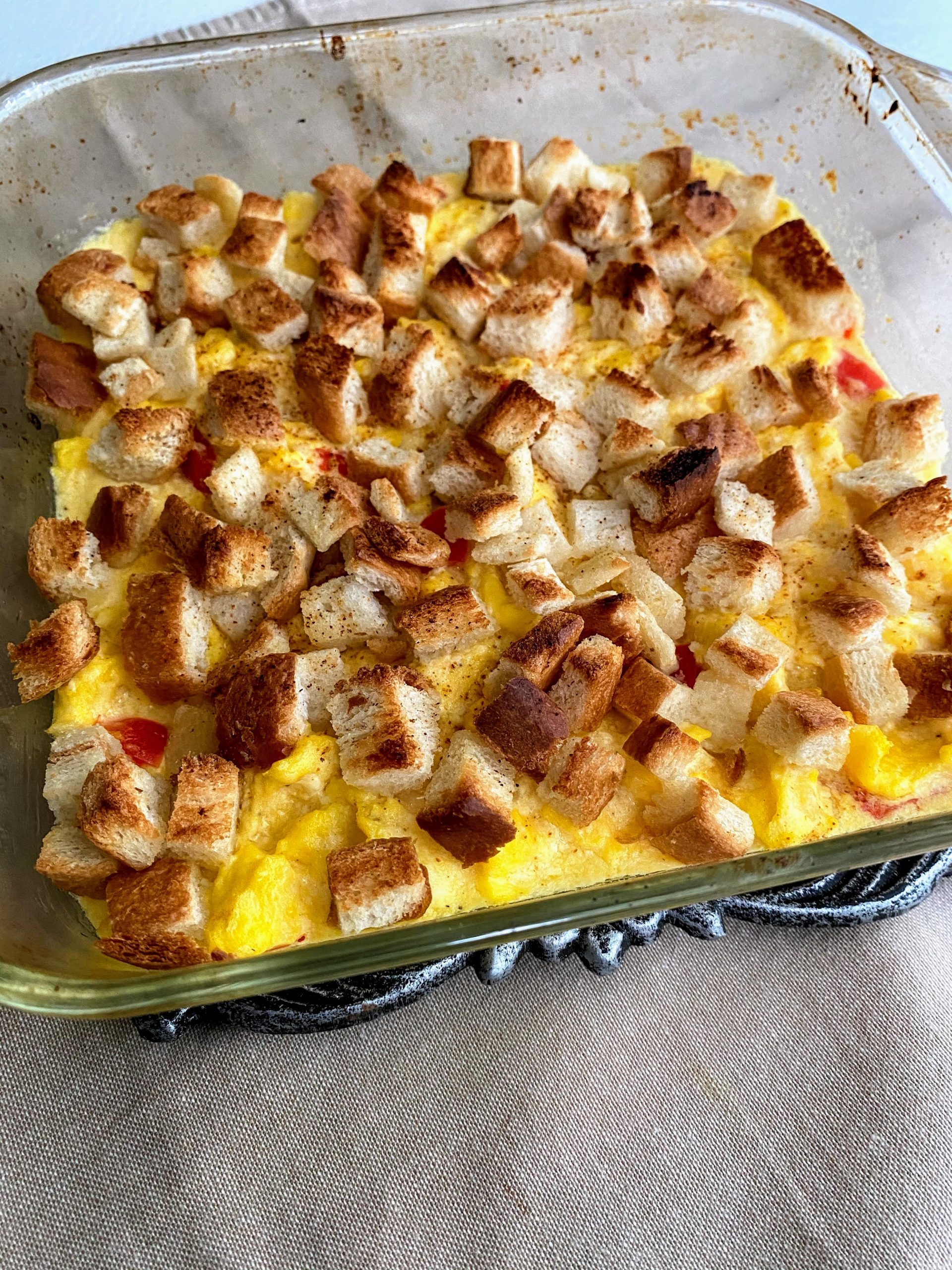 Egg Scramble ~ Breakfast Casserole | SoyBasil