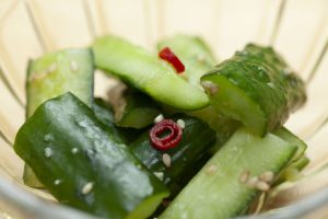 Simple Japanese Pickled Cucumbers - Onolicious Hawaiʻi