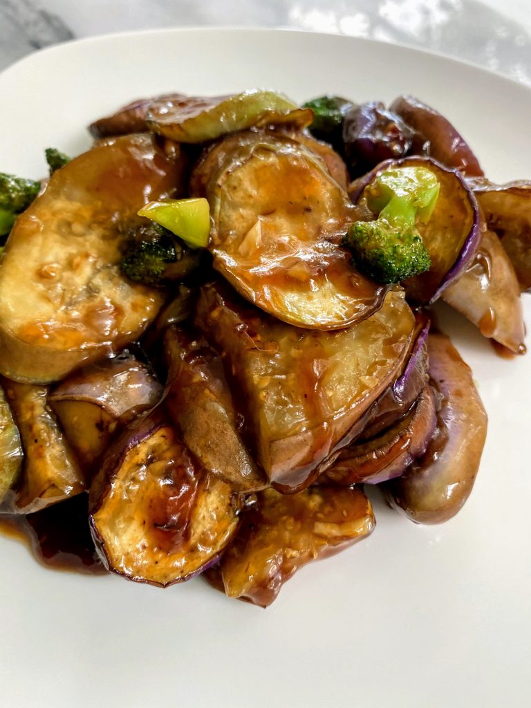 Stir Fried Chinese Eggplant with Garlic Sauce | SoyBasil